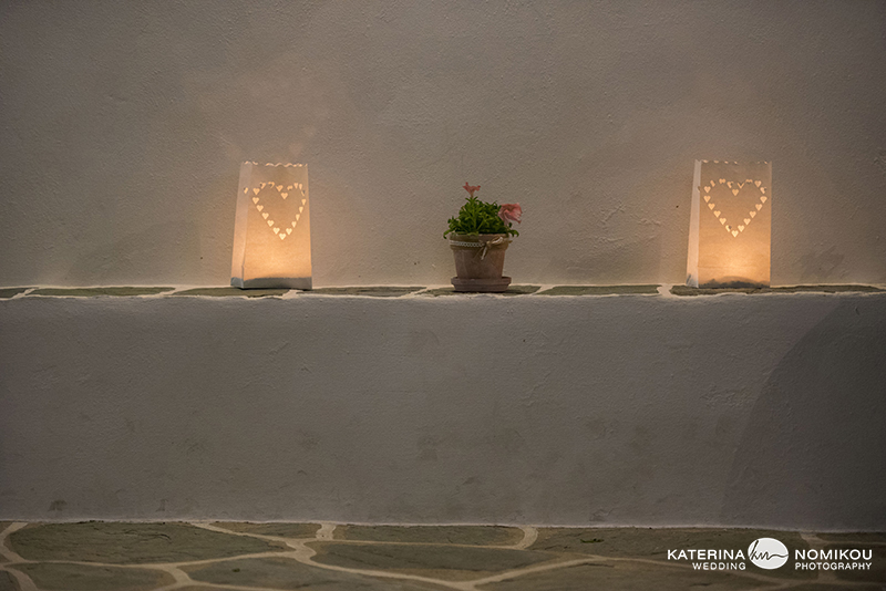 folegandros stolismos dexiwsi gamos reception decor wedding 2